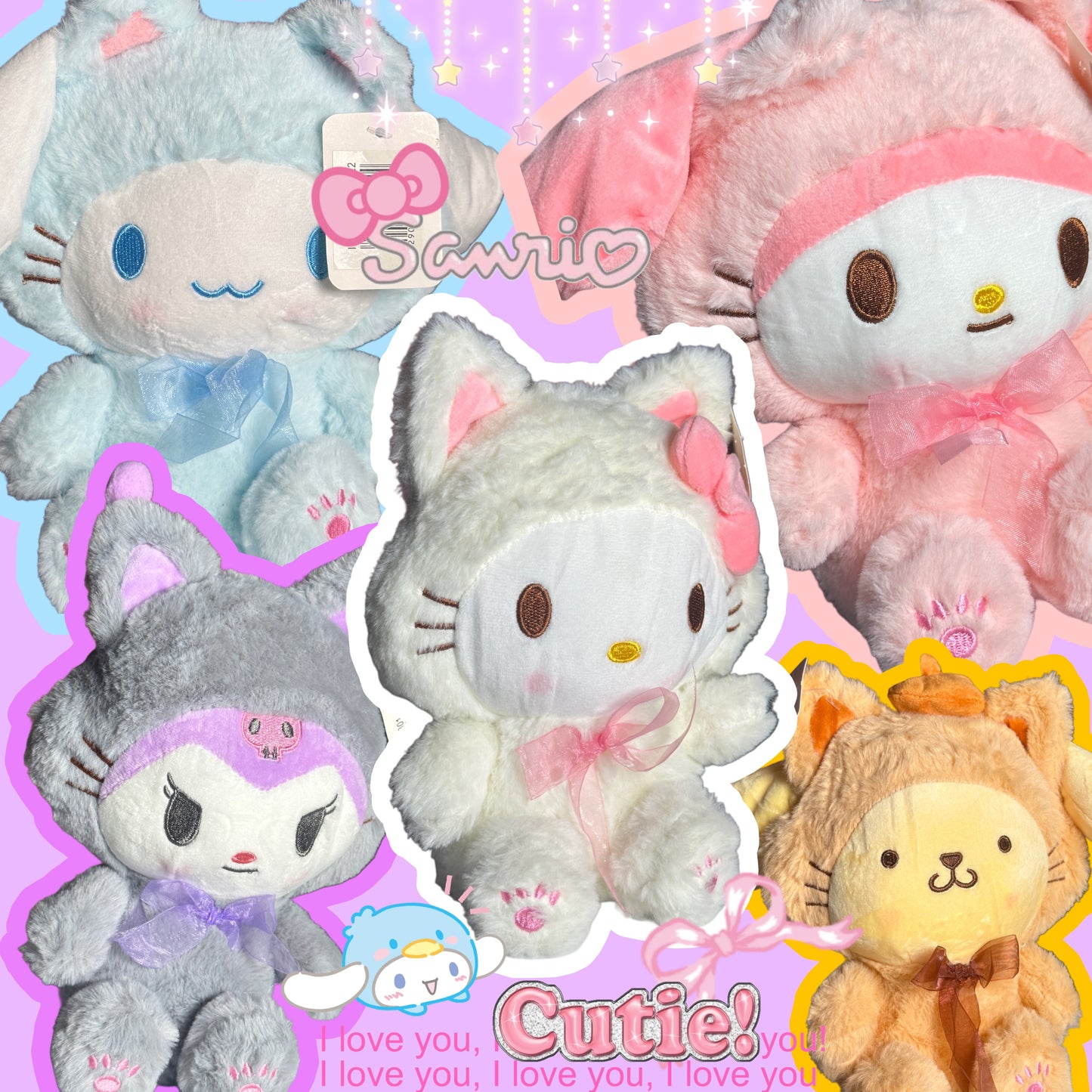 Peluche Sanrio (Indicar el estilo que desee)