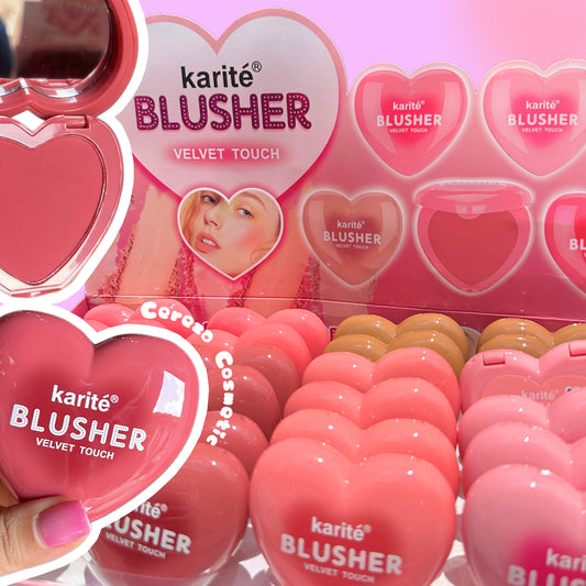 Blush en Polvo Corazón Karite
