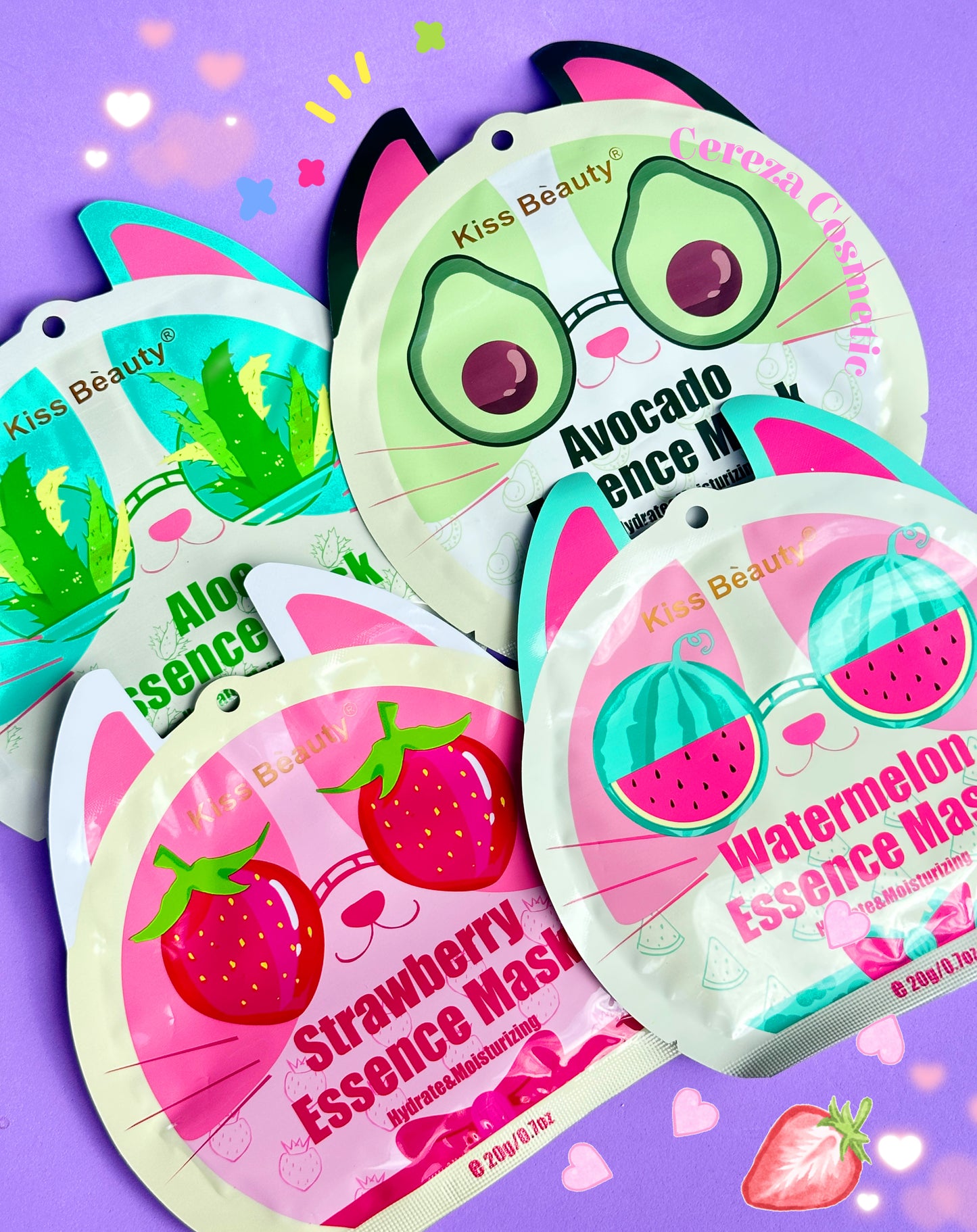 Mascarilla Facial Essence Mark Kiss Beauty