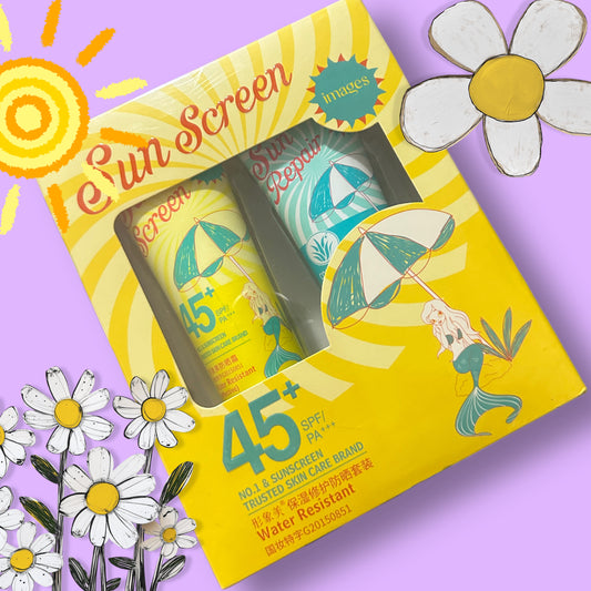 Set Filtro Solar y Gel Refrescante