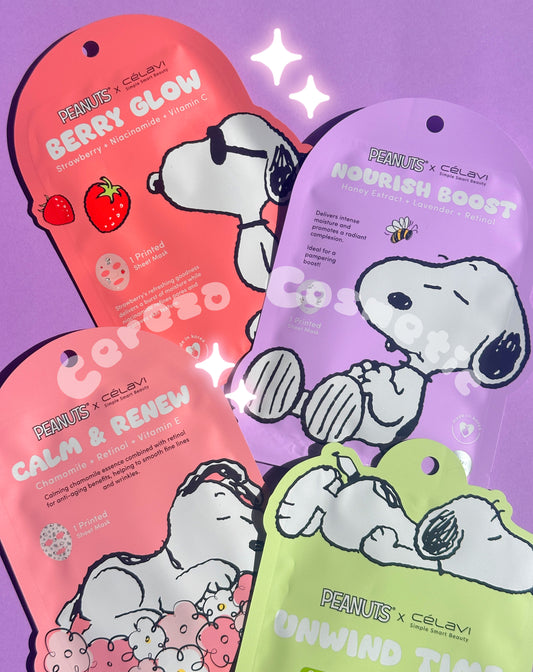Mascarilla Facial Snoopy