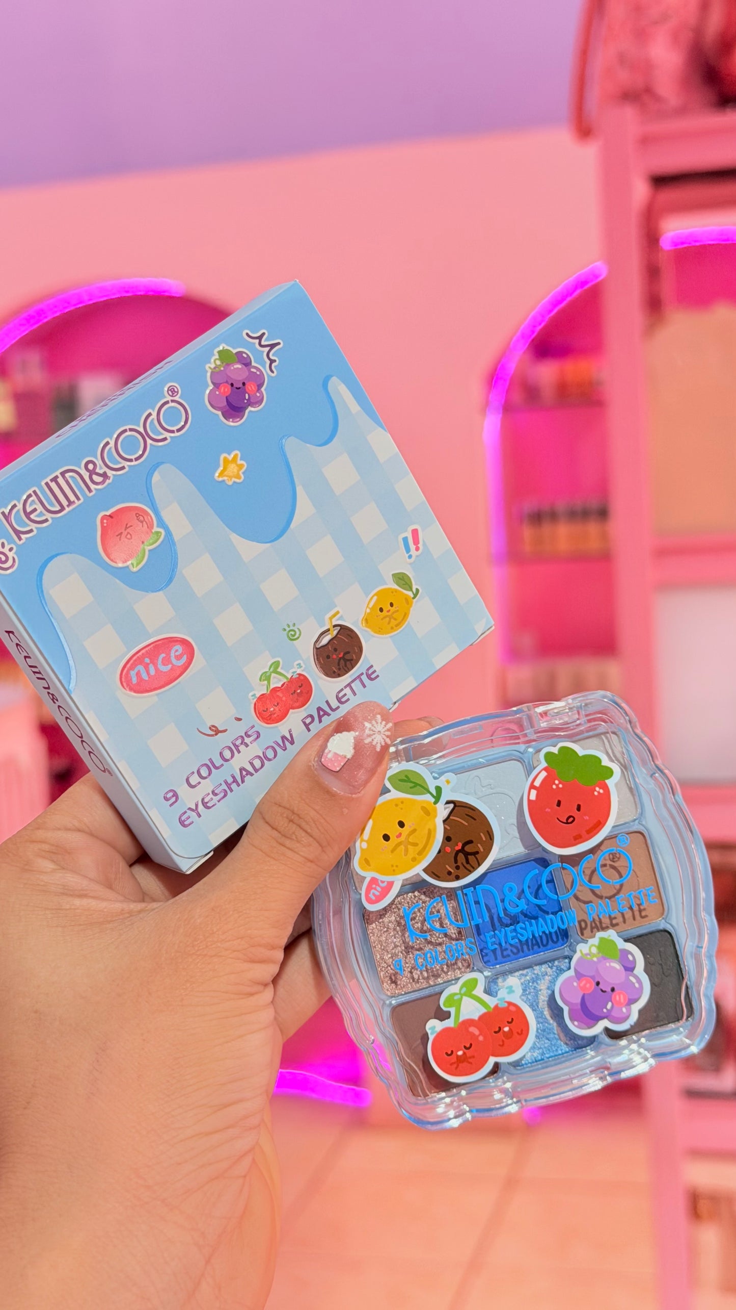 Sombra Blue Tonos Azul Kevin y Coco