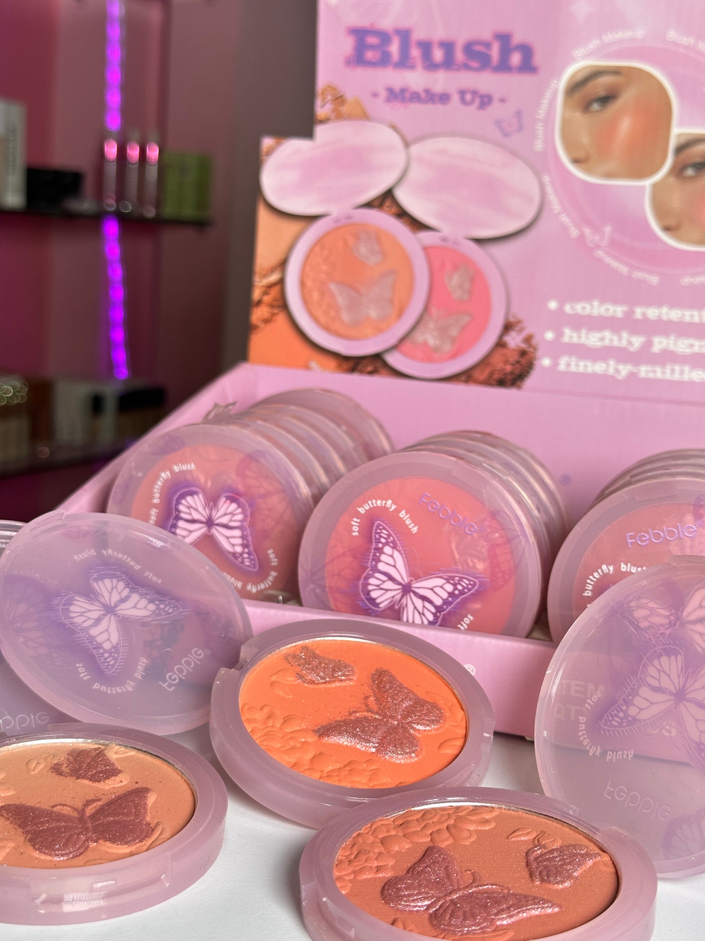 Blush con iluminador Febble
