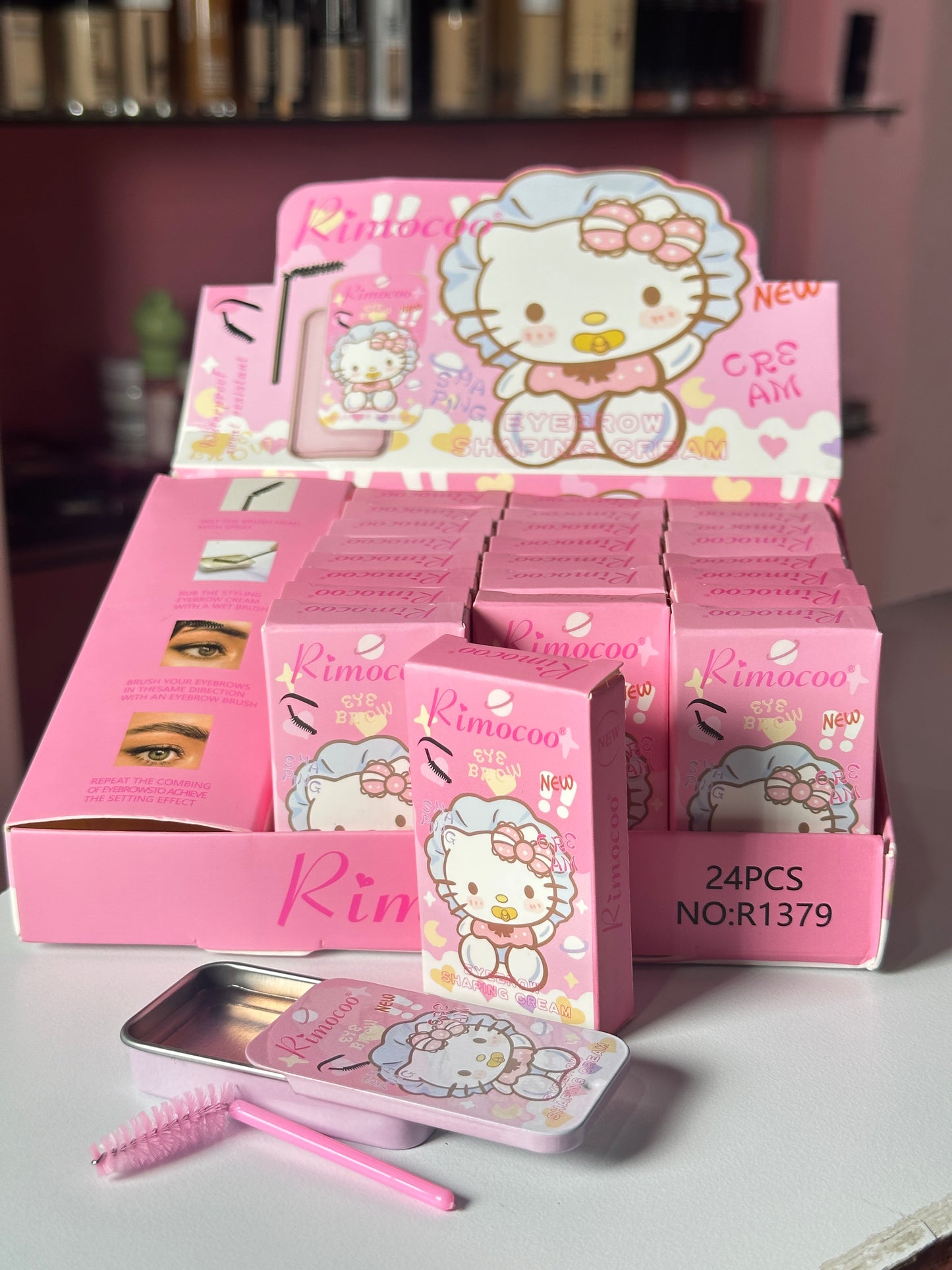 Gel Fijador Ceja Hello Kitty