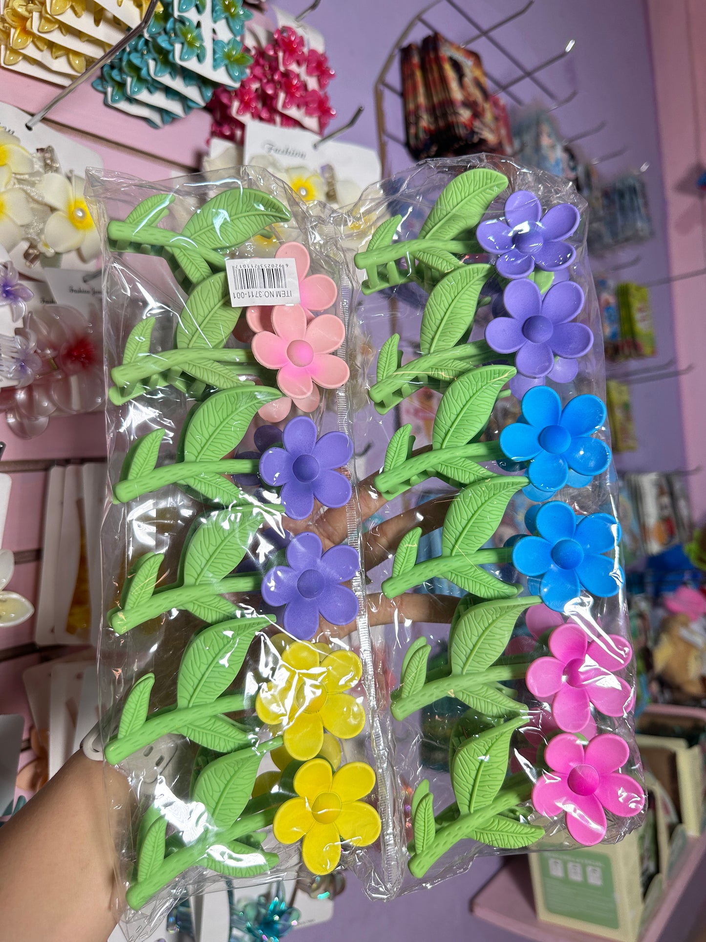 Gancho Tallo Verde Flor