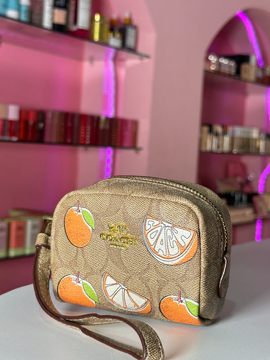 Bolso Mano Naranjas Dupe Coach