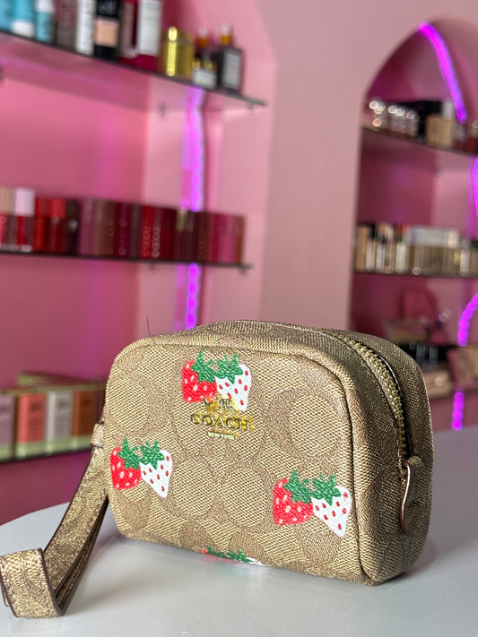 Bolso Mano Fresa Dupe Coach
