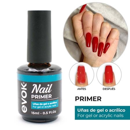 Primer EVOK Uñas en gel o acrílico