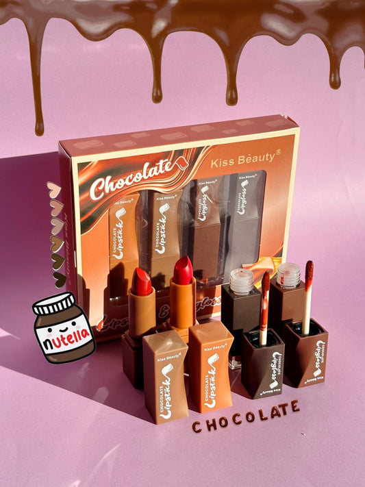 Set Labiales Chocolate