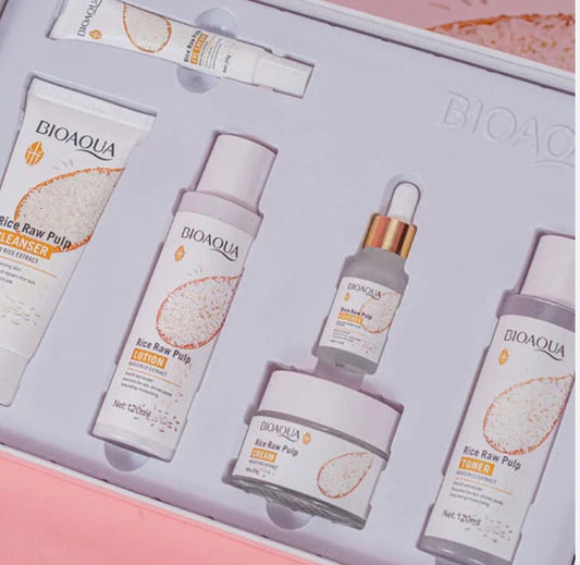 Set Cuidado Facial Arroz Bioaqua
