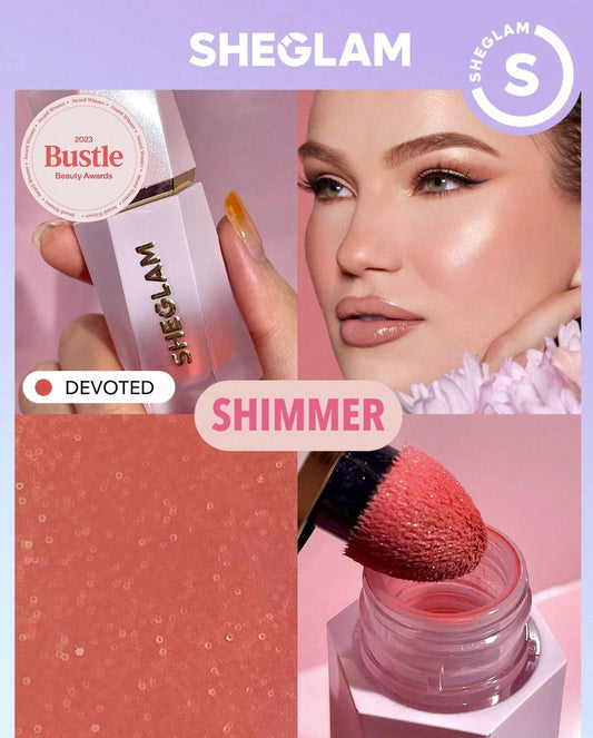 Blush Liquido Shimmer Sheglam