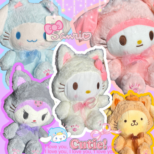 Peluche Sanrio (Indicar el estilo que desee)