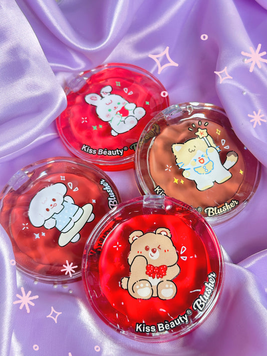 Blush en Crema Osito Kiss Beauty