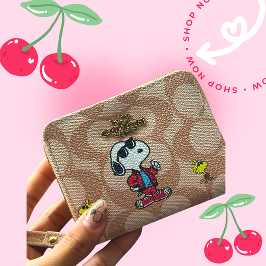 Monedero Snoopy