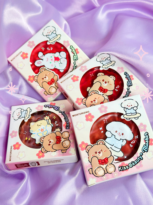 Blush en Crema Osito Kiss Beauty