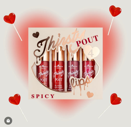 Set Gloss Spicy Pout Italia Deluxe