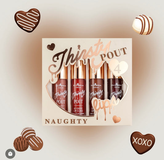 Set Gloss Naughty Pout Italia Deluxe