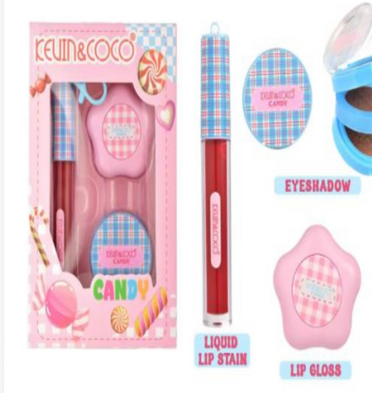 Kit Gloss, Cejas, Balm Kevin y Coco