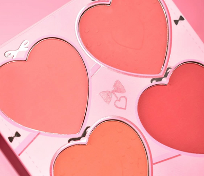 Paleta Sombra, Blush, Iluminador Kevin y Coco