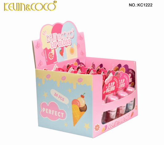 Lip Gloss Frutas Kevin y Coco