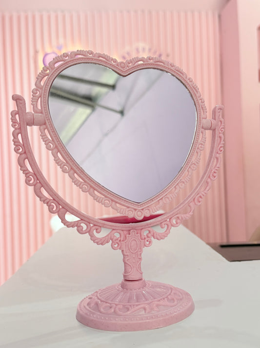 Espejo Vintage Corazón Pequeño