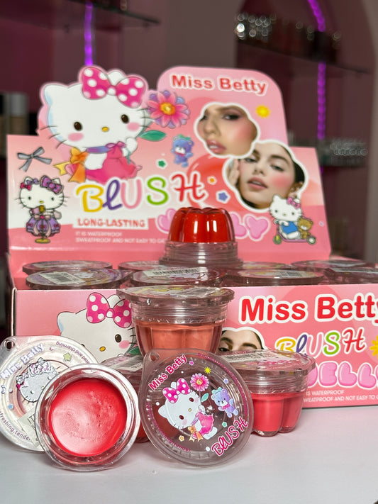 Balsamo y Blush Hello Kitty
