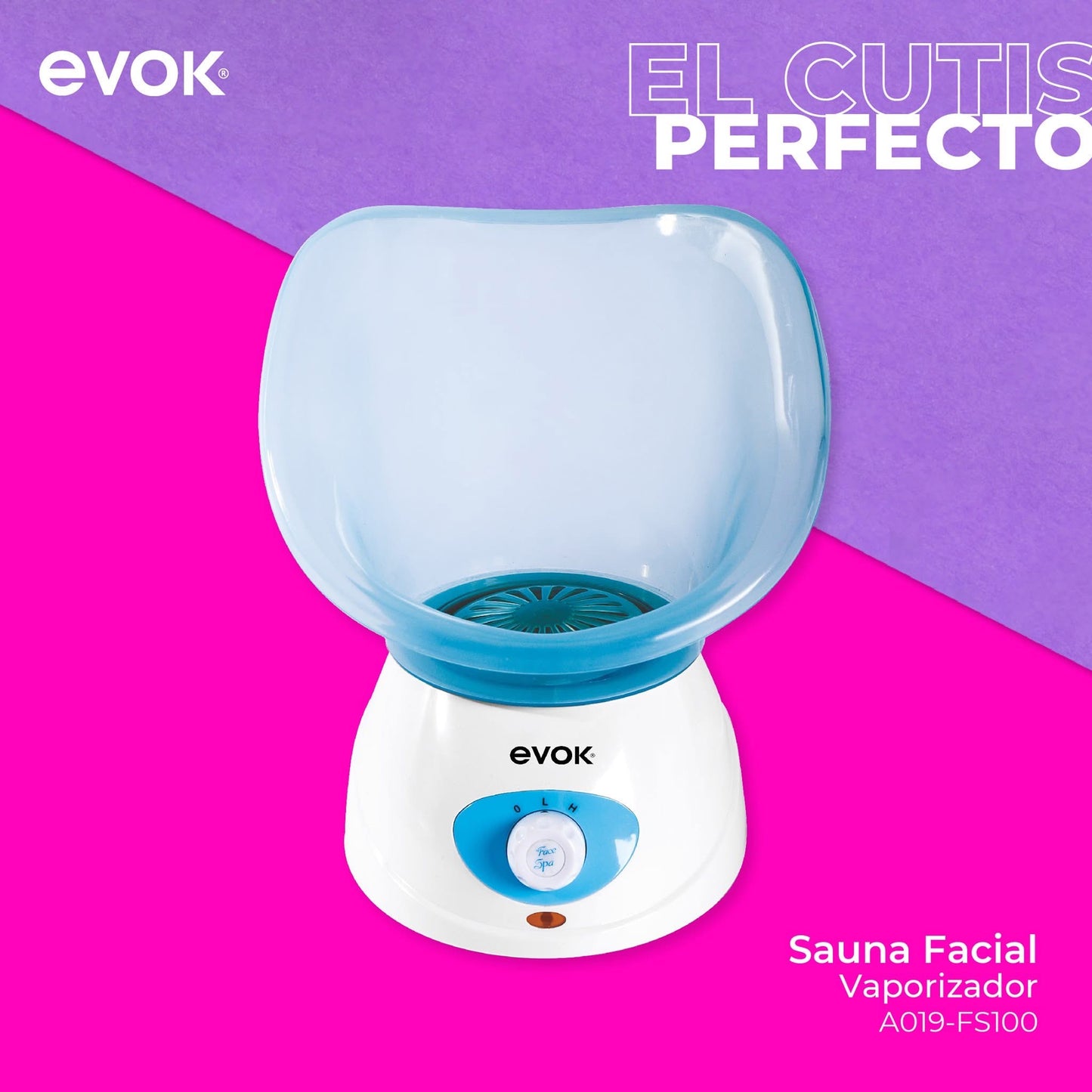 Sauna Facial Marca EVOK