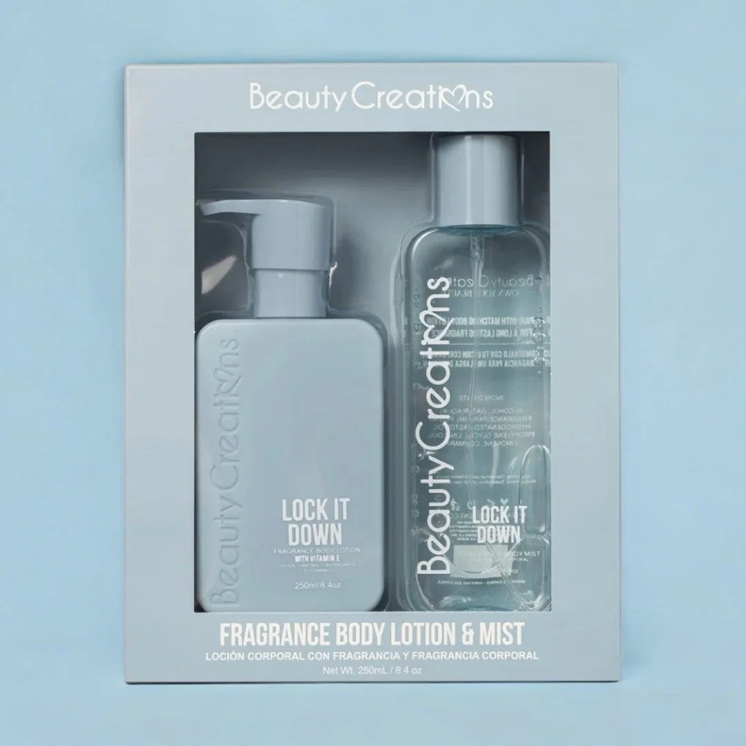Set Splash y Crema Lock it Down para Hombre Beauty Creations